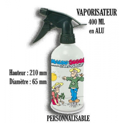 VAPORISATEUR 400 ML en ALU à votre image