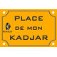 PLAQUE DE RUE Passion RENAULT KADJAR