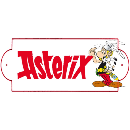 PLAQUE ASTERIX