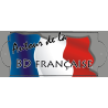 PLAQUE BIBLIOTHÈQUE BANDES DESSINÉES FRANCAISES