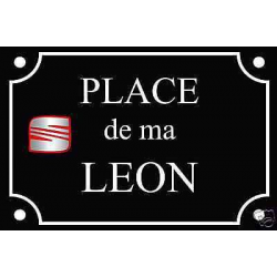 PLAQUE RUE SEAT LEON TOLEDO