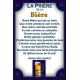  PLAQUE PRIERE BIERE BRASSERIE BAR ALU