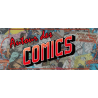 PLAQUE BIBLIOTHÈQUE BD COMICS