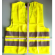 GILET de SÉCURITÉ JAUNE pour ENFANT/Ado 7/12 ans Personnalisable