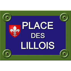 PLAQUE DE RUE LES LILLOIS