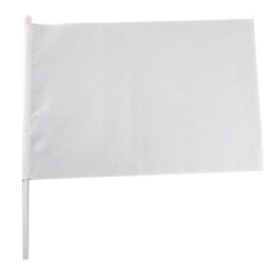 DRAPEAU FANION BLANC