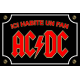 PLAQUE FAN ACDC