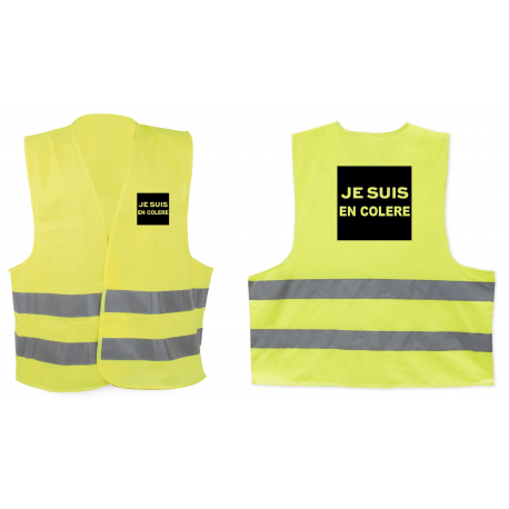 Gilet Jaune JE SUIS EN COLERE