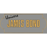 PLAQUE BIBLIOTHÈQUE BD JAMES BOND