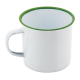 Gobelet Tasse Mug en métal vieilli à votre image VERT