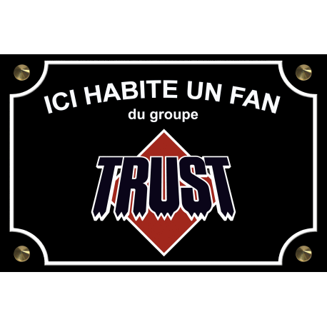 PLAQUE FAN GROUPE TRUST