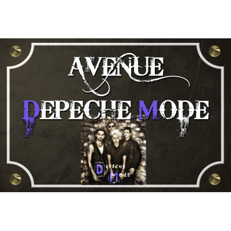 PLAQUE FAN DEPECHE MODE