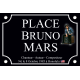 PLAQUE FAN BRUNO MARS