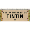 PLAQUE BIBLIOTHÈQUE BD TINTIN