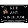 PLAQUE DE RUE Amy WINEHOUSE