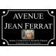 PLAQUE DE RUE Jean FERRAT