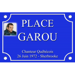 PLAQUE DE RUE GAROU