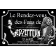 PLAQUE DE RUE LED ZEPPELIN