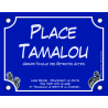 CARTE POSTALE TAMALOU "PLACE TAMALOU"