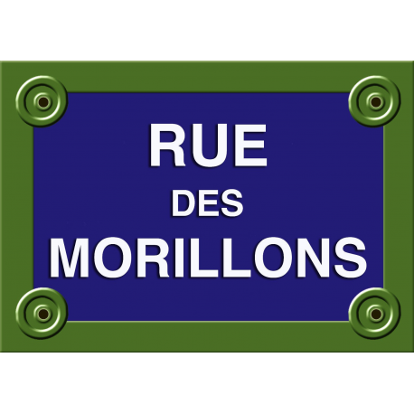 RUE DES MORILLONS