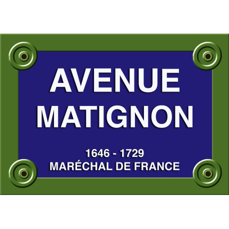 AVENUE MATIGNON