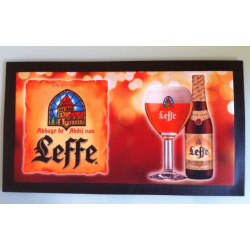 TAPIS de COMPTOIR BAR BIERE LEFFE