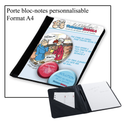 Pochette Porte bloc-note personnalisé