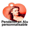 Pendentif coeur à votre image