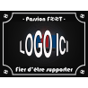 Plaque SUPPORTER FOOT PSG