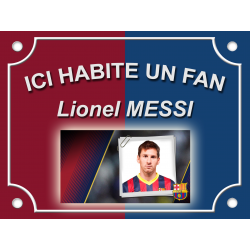 Supporter Lionel MESSI