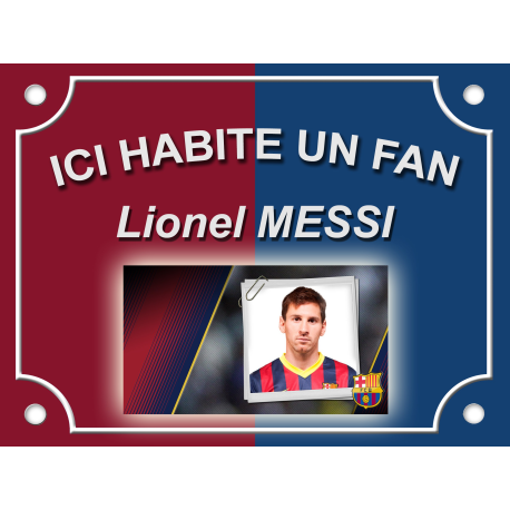 Supporter Lionel MESSI